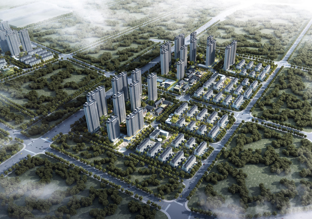 [湖北]现代高层+叠墅住宅建筑方案设计2021