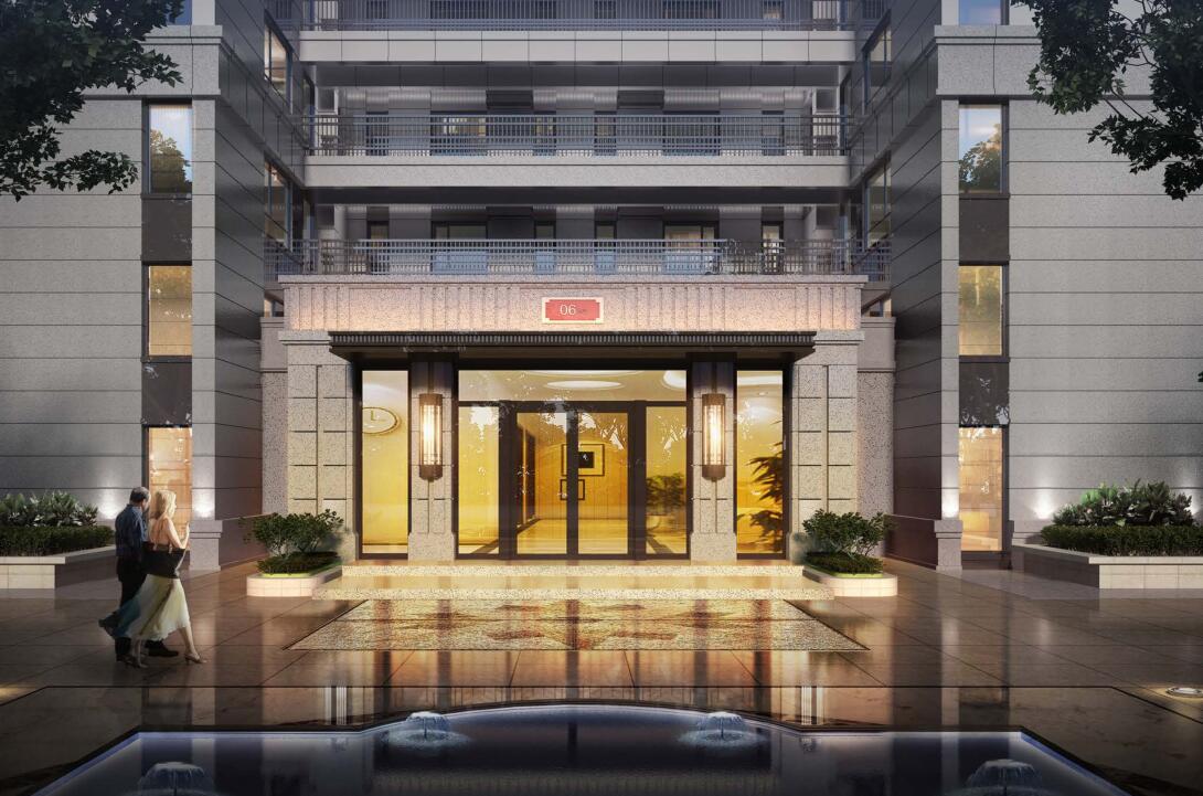 [湖北]现代风高层+商业街区建筑方案