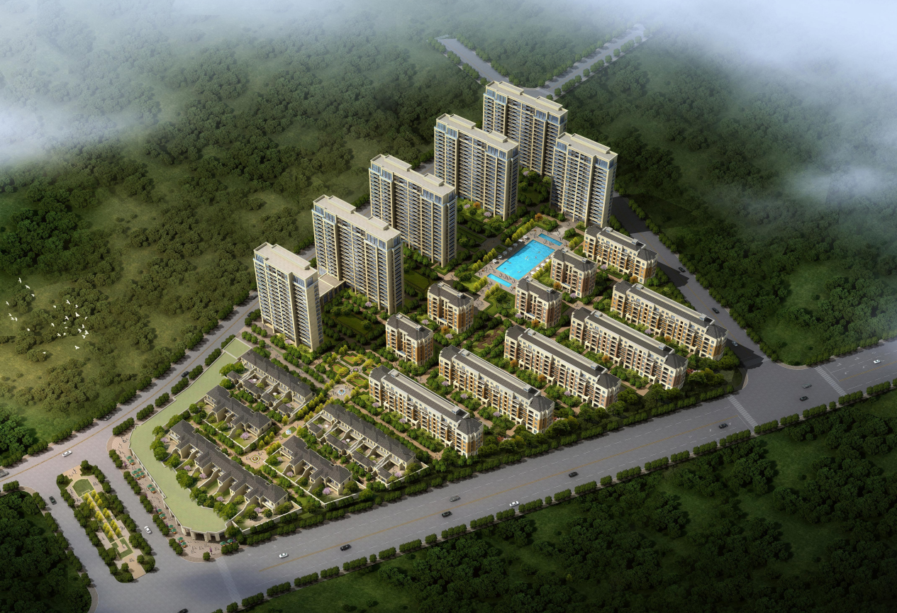 [江西]南昌某合院+多层+高层+商铺 方案文本