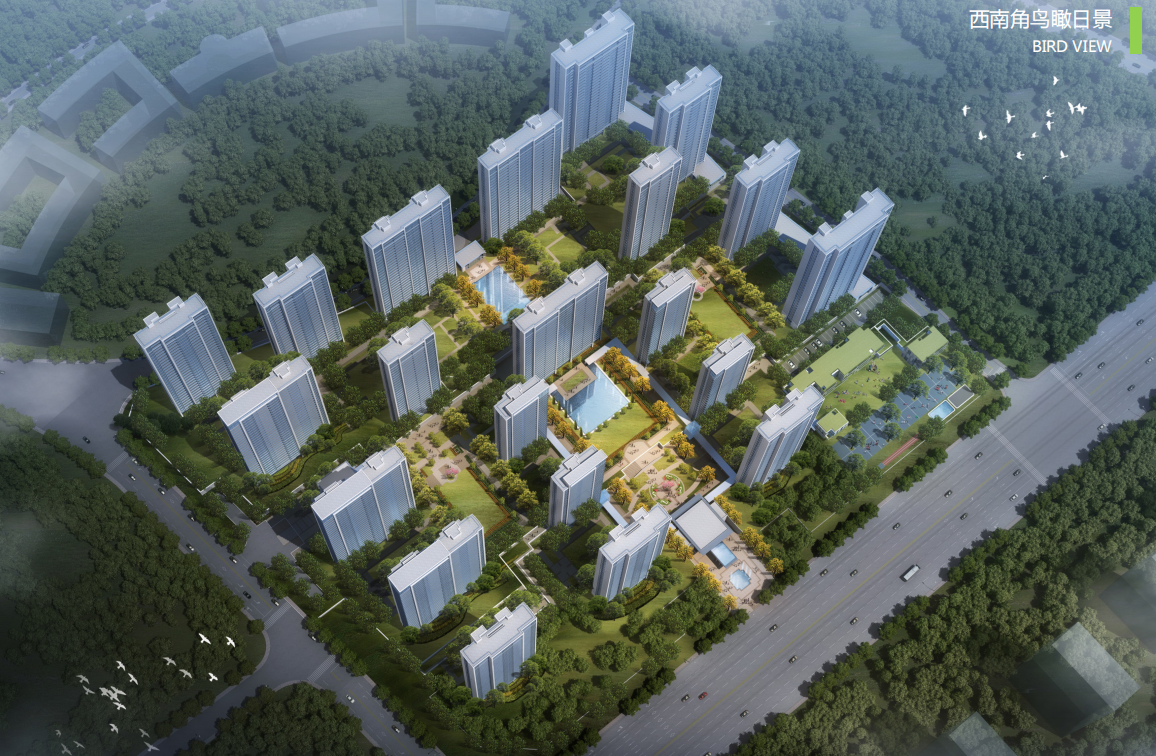 [云南] 昆明145亩新高层花园住宅+24班托幼