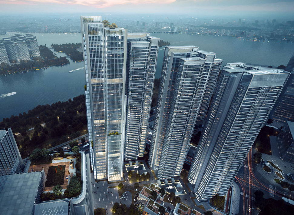 [广东]现代江景超高层豪宅投标方案2022