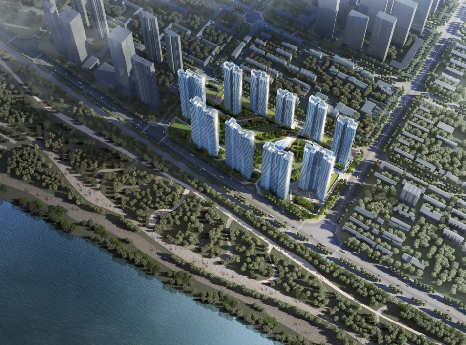 [湖北]现代江景-高层豪宅投标方方案2022年