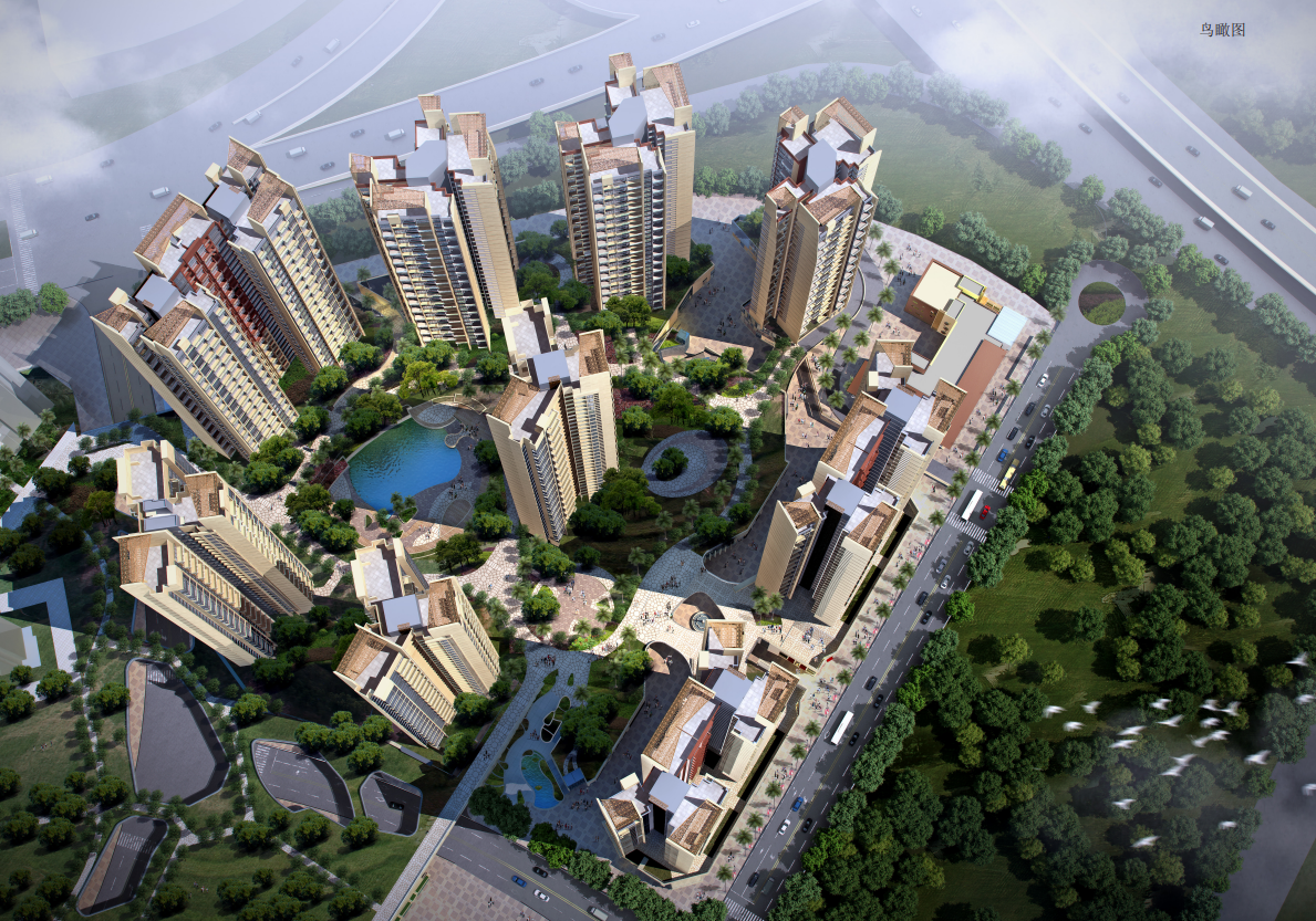 [广东] 深圳颐安都会中央花园二区方案PDF