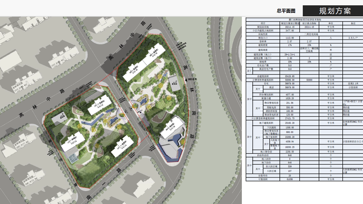 旭辉厦门高林地块项目投标方案设计文本