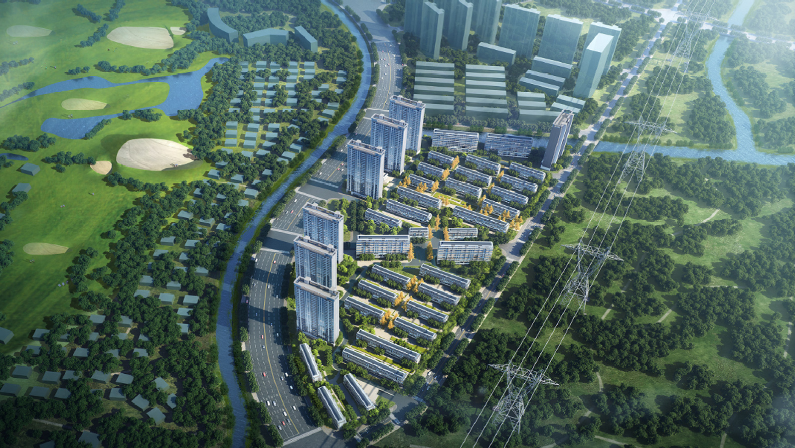 [上海]现代高层住宅+洋房+叠拼中标方案2022