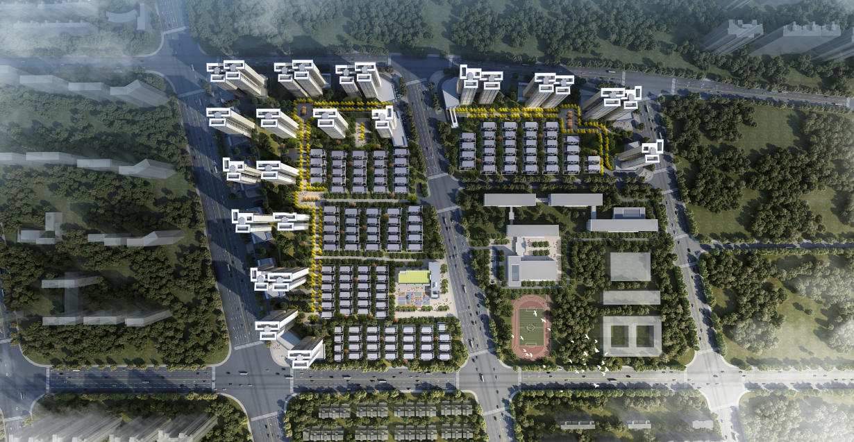 [广西]广西某新区184亩居住区建筑设计文本