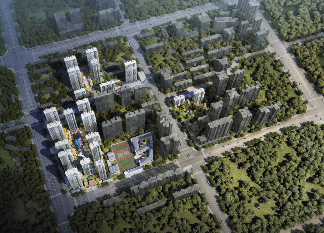 [陕西] 西安青龙寺组团首开区居住区+小学