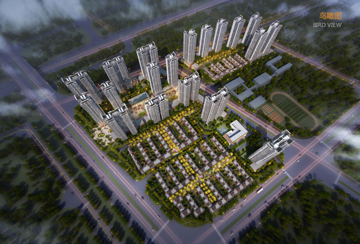 [广西] 广西五象新区184亩居住区建筑设计