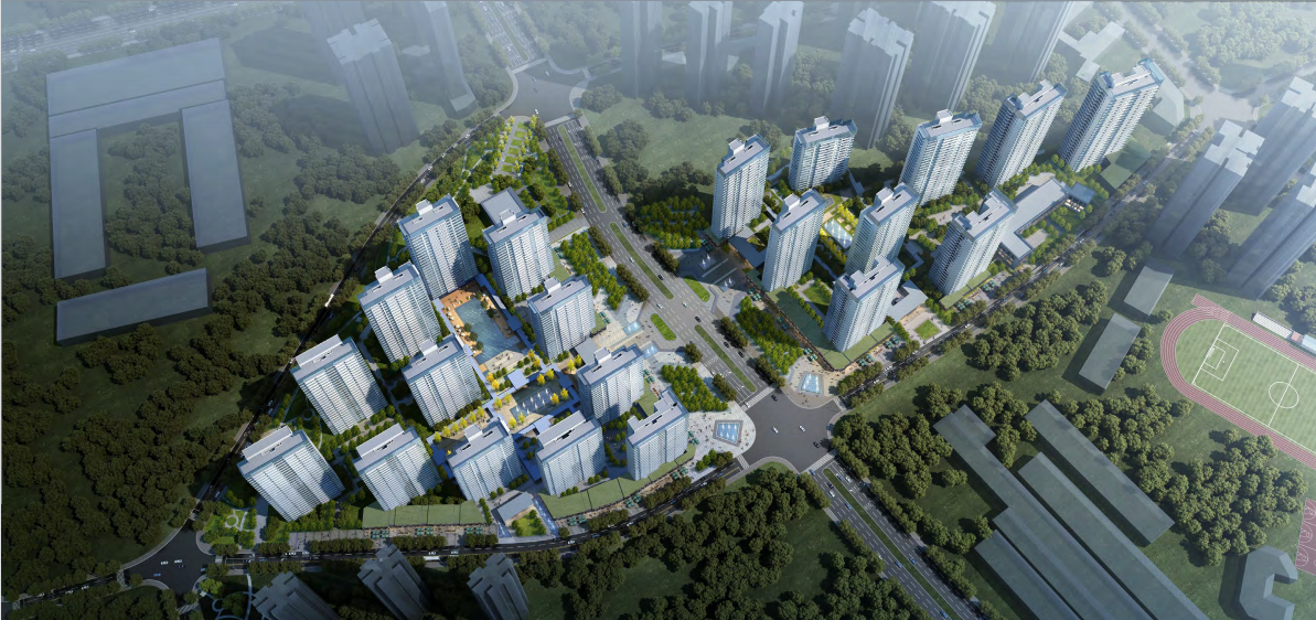 [云南]五华区某地块公建化现代高层住宅方案