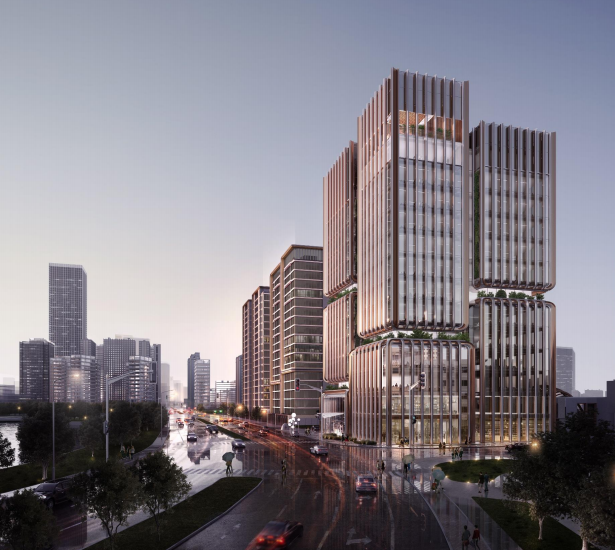 [上海]上海前滩某高层江景豪宅方案设计文本