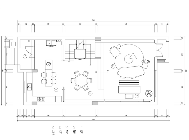 现代五层别墅全套CAD施工图+效果图2023