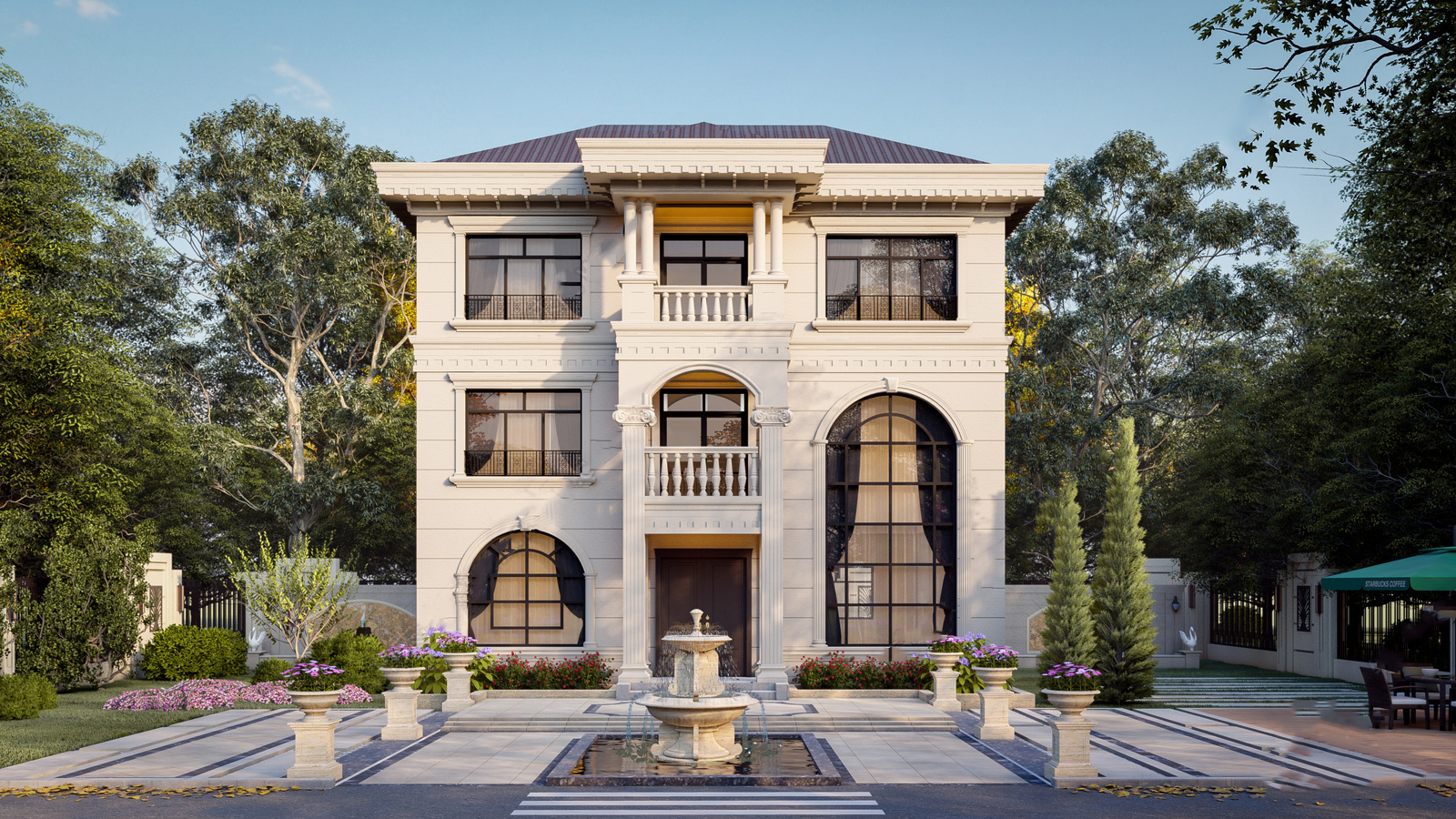 某独栋别墅SU模型合集（一）