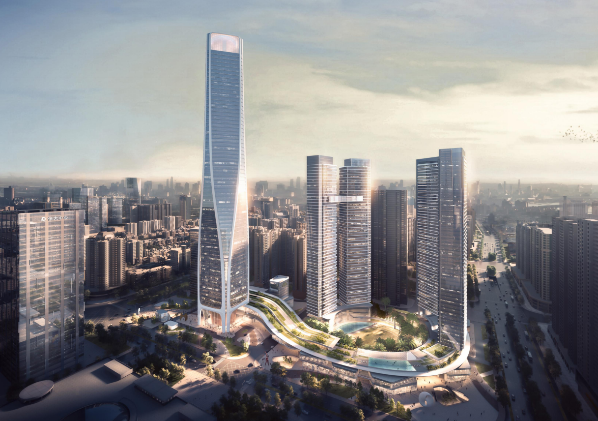 [广东]广州米冼村某区商住混合用地设计方案