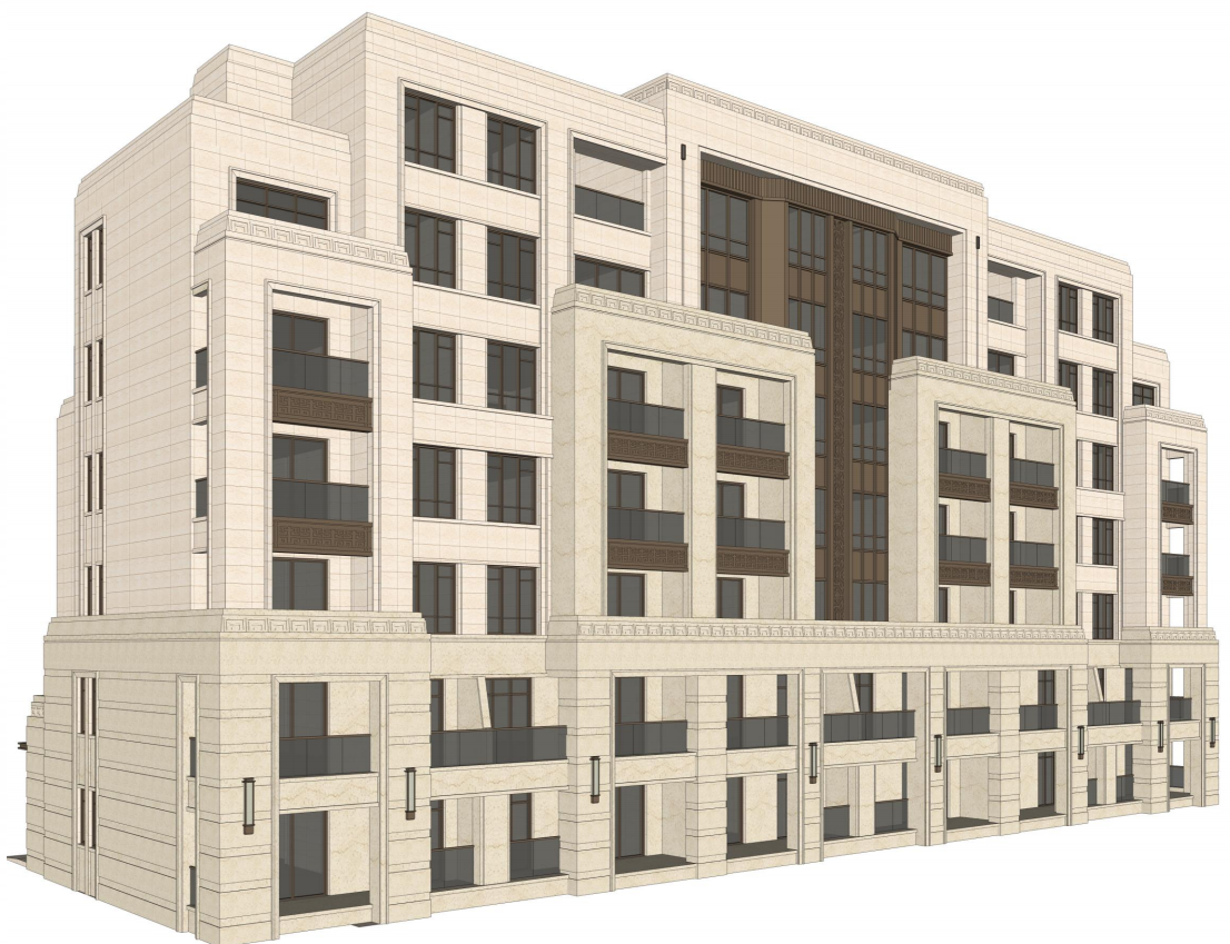 [安徽]合肥某住宅项目SU模型+材料选型合集