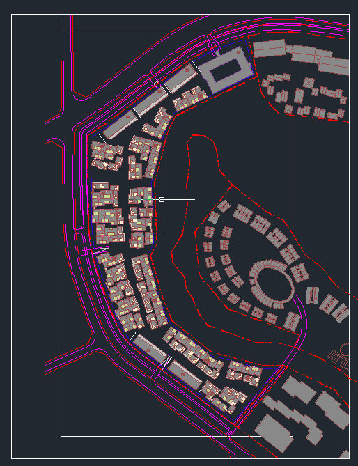 某城市高级居住区规划设计CAD图纸合集（五）
