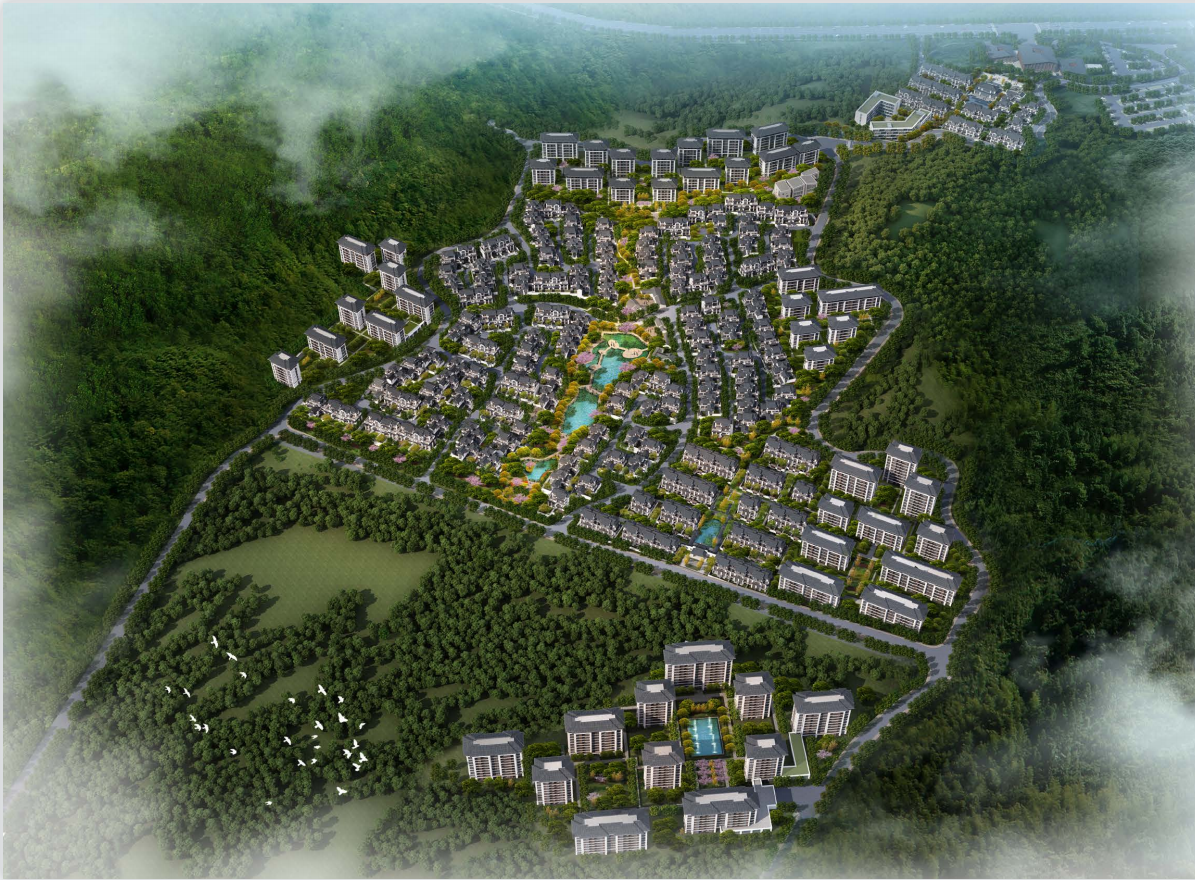 [北京]北京西山山地高层+叠院住宅方案设计