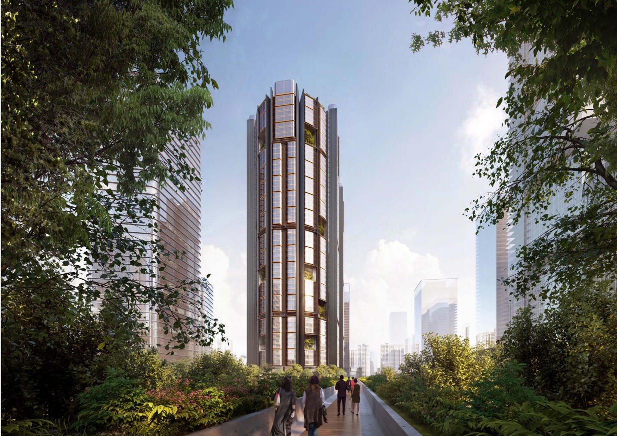 [广东]深圳某桂湾人才公寓国际竞赛中标方案