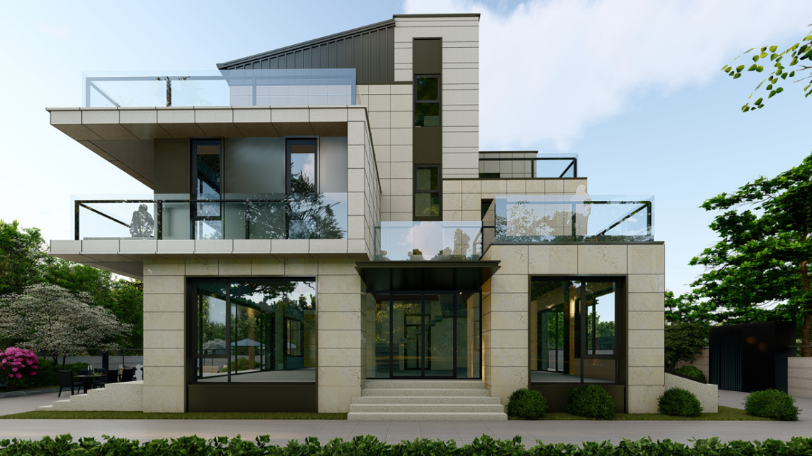 [浙江]杭州某利高层+叠拼+洋房文本+SU模型