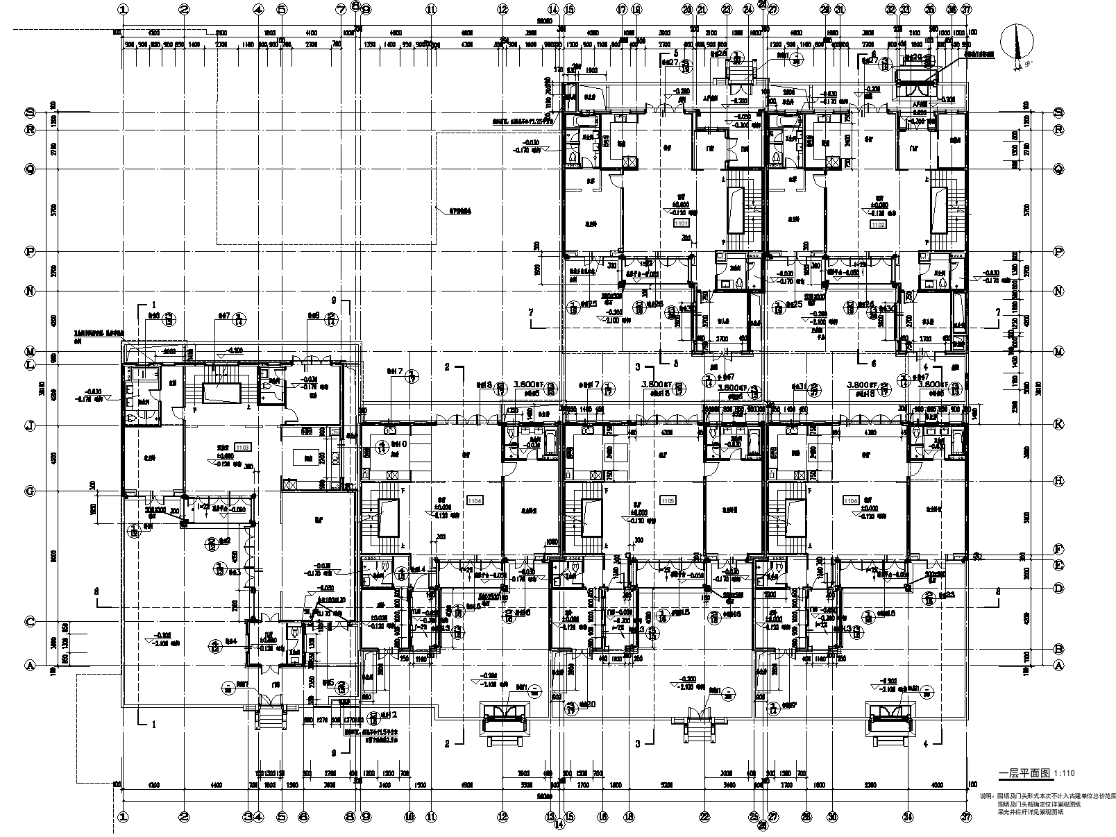 【苏州】某小区建筑CAD施工图