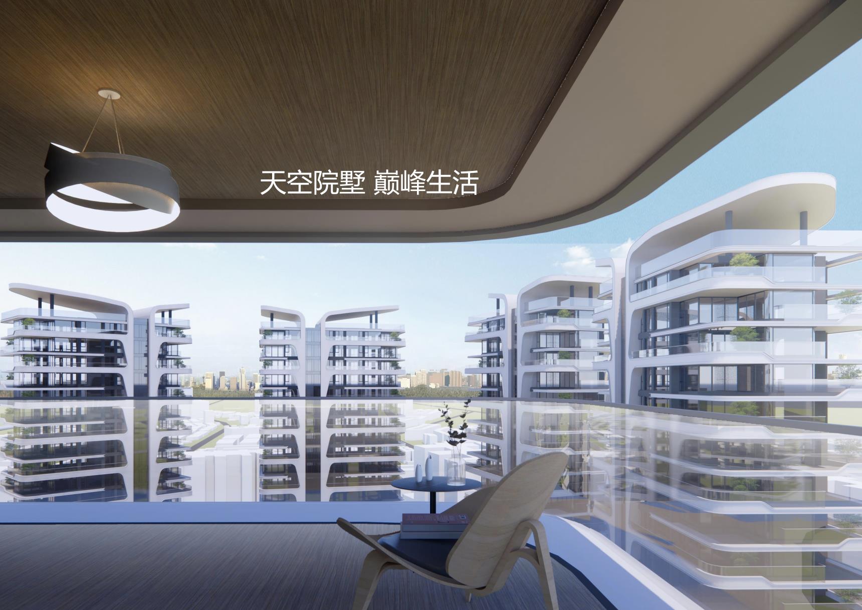 [成都]天空院墅超高层+高层建筑方案设计