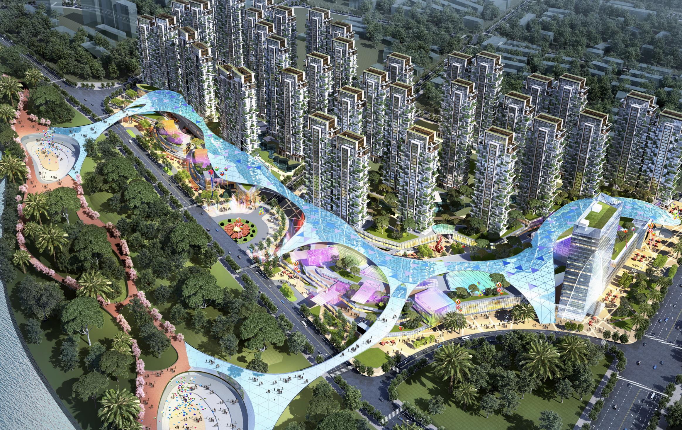 [湖南]第四代森林住宅项目建筑概念方案