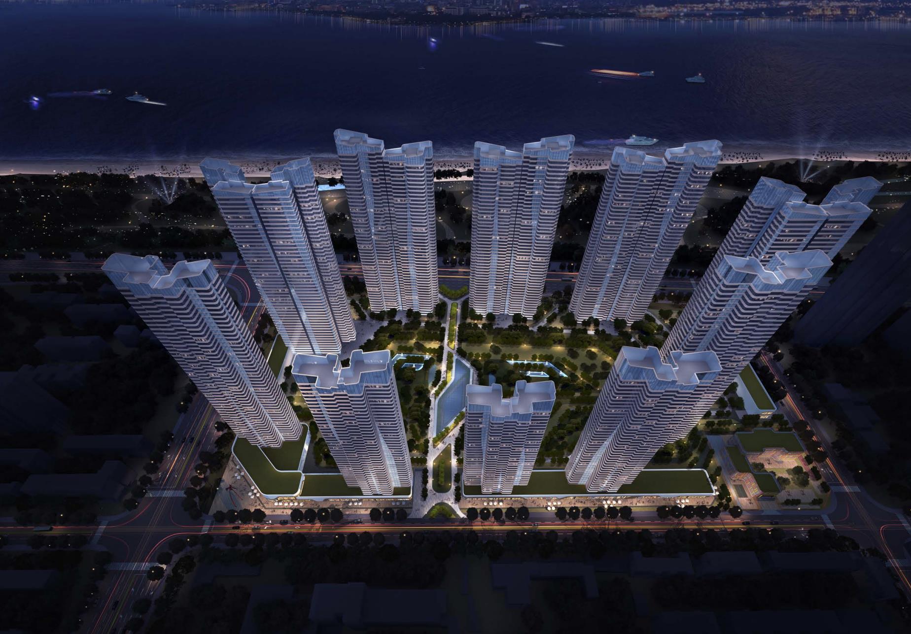 [武汉]滨江高层豪宅建筑设计方案2023