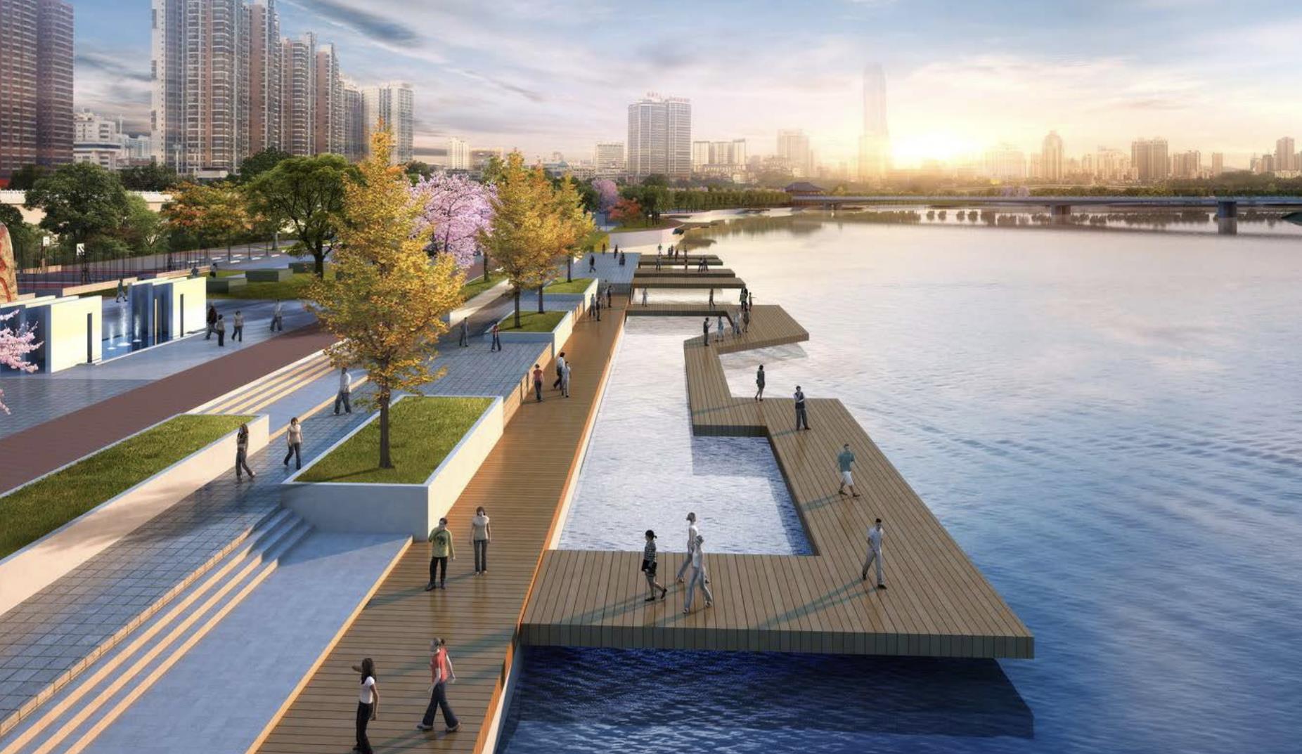 [江苏]知名地产湖景叠拼别墅投标方案（一）