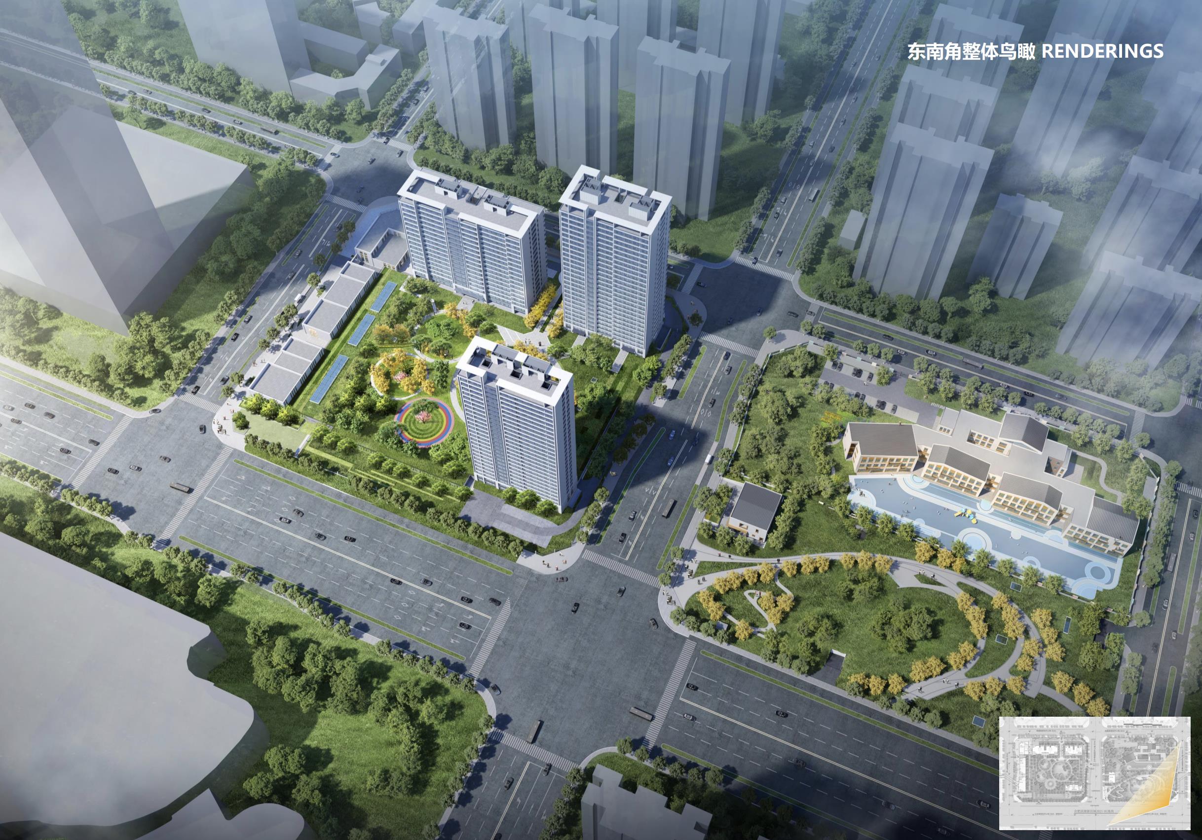 [安徽]小高层+高层住宅建筑方案（含CAD图纸）