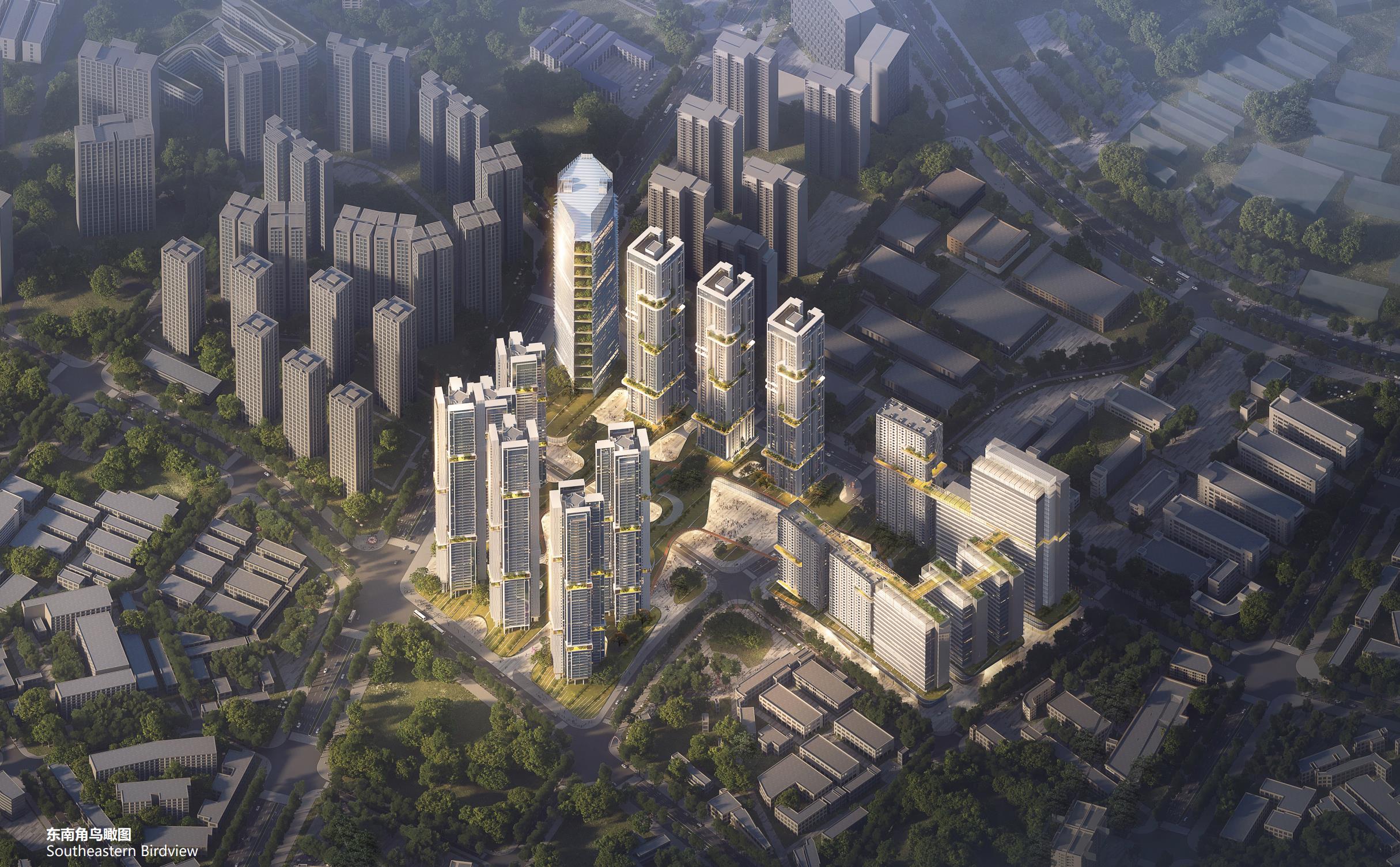 [广东]大型综合住宅+回迁房+厂房方案290页