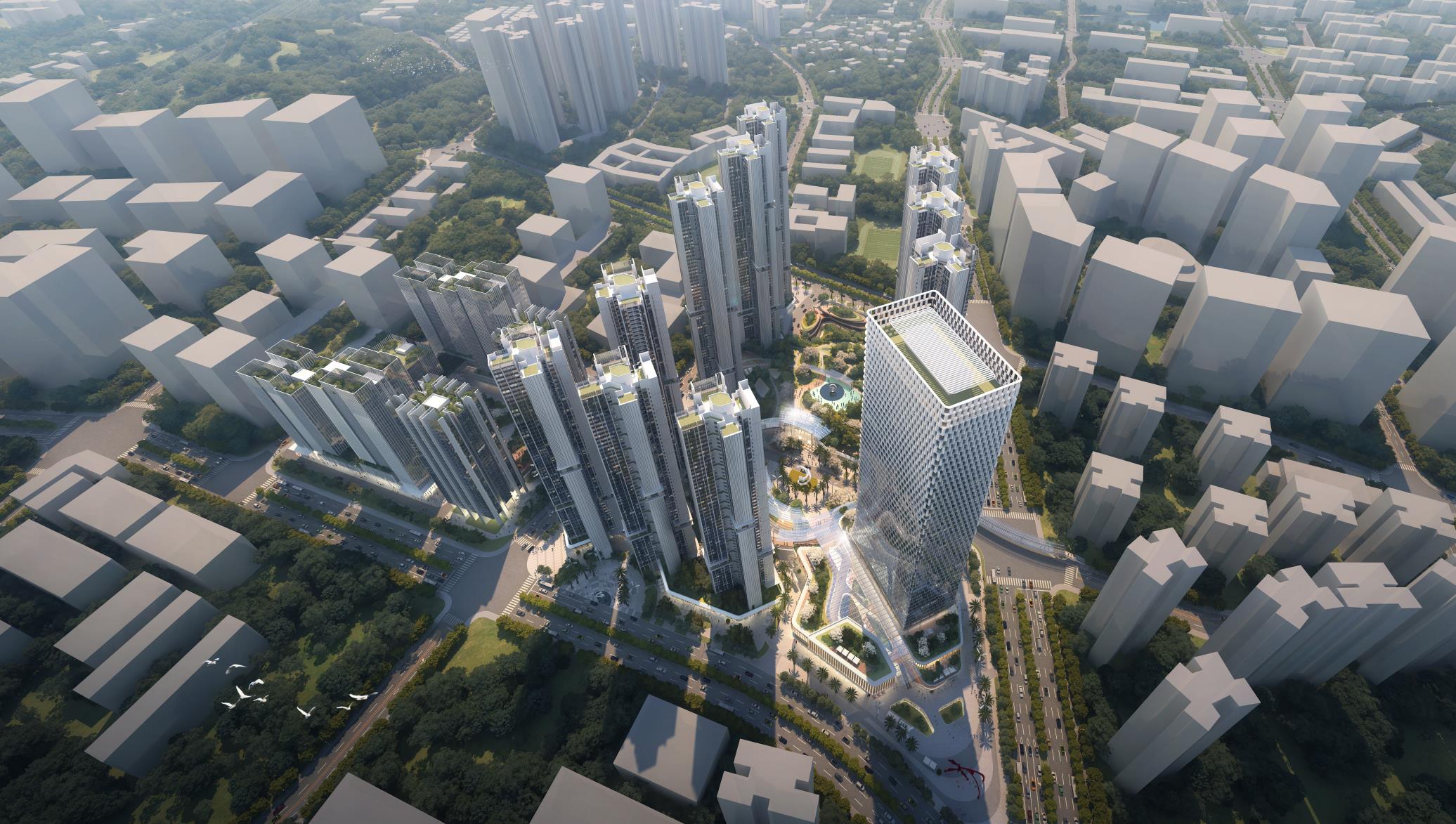 [广东]大型综合住宅+商业+办公投标方案460P