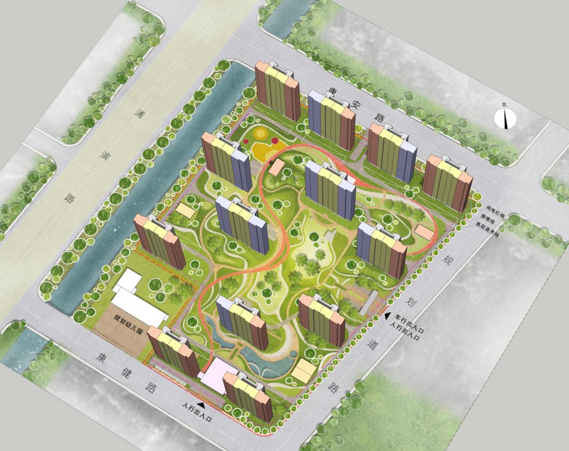 [南京]高层住宅概念规划及建筑设计方案2023