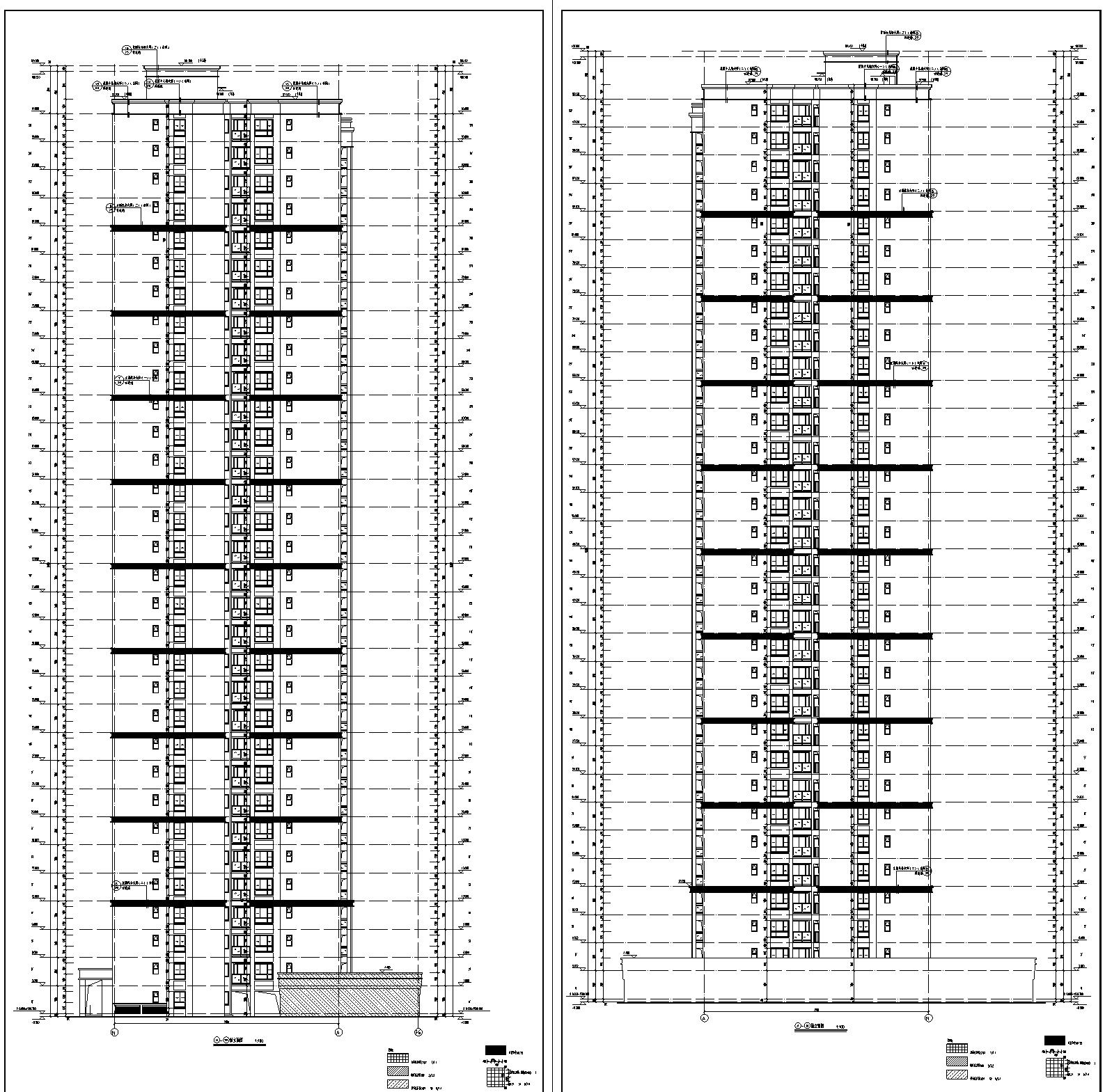 [贵州]某高层住宅楼建筑施工图