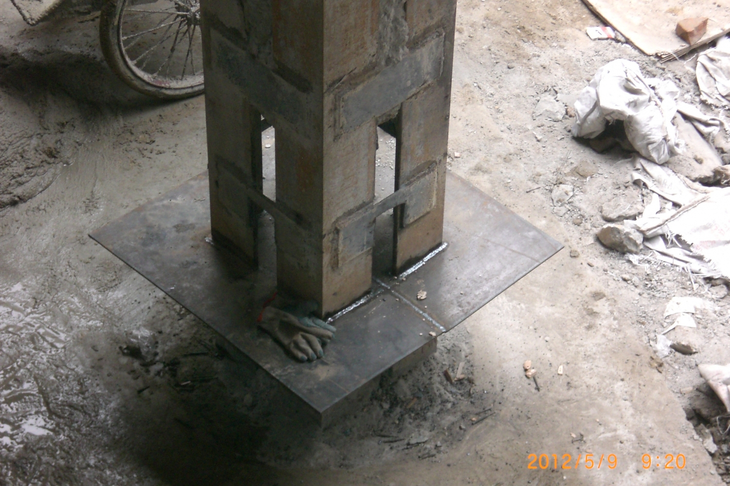 格构柱止水钢板规范图片