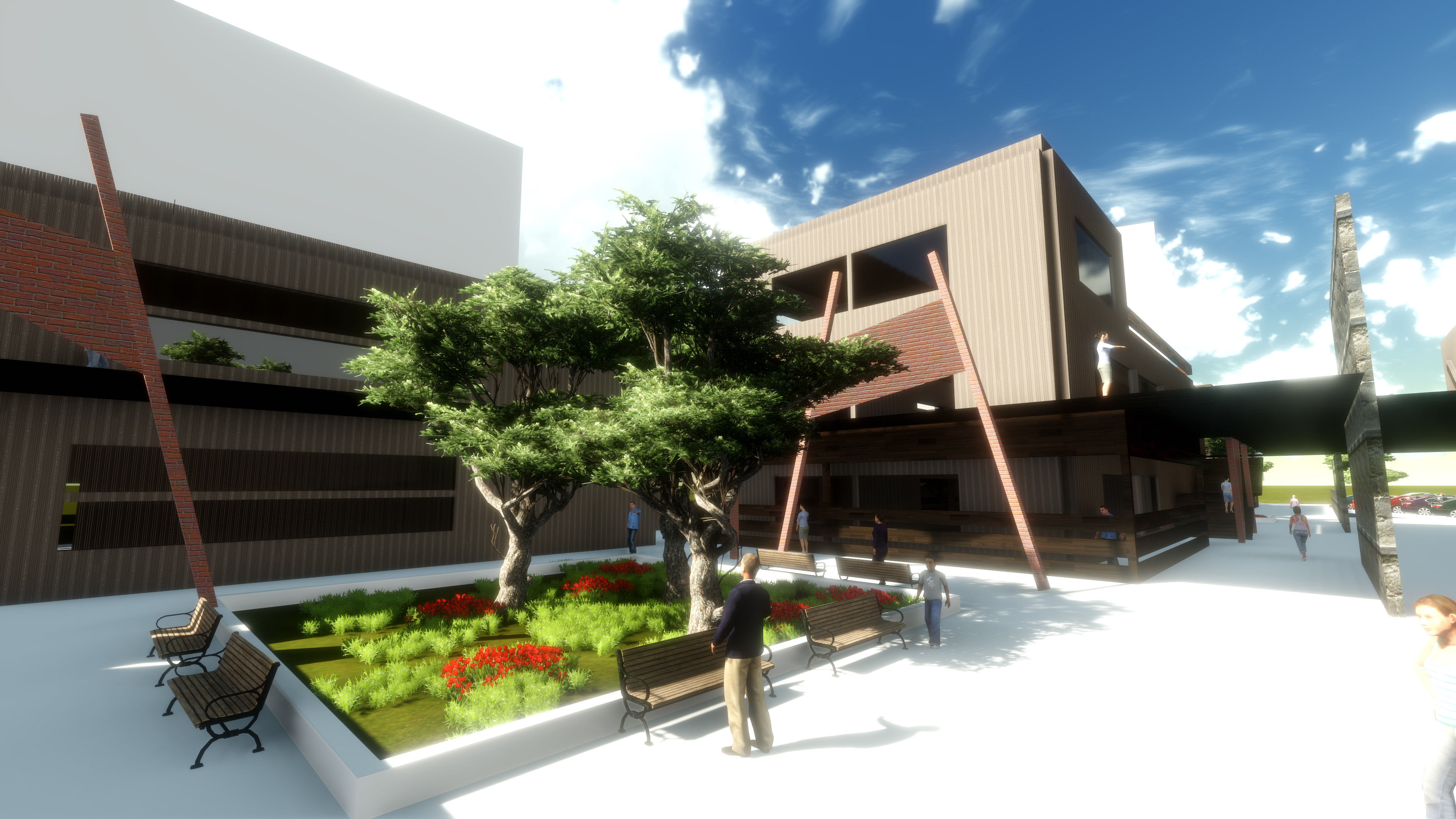 [分享]洪山影视文化创意产业群体建筑设计