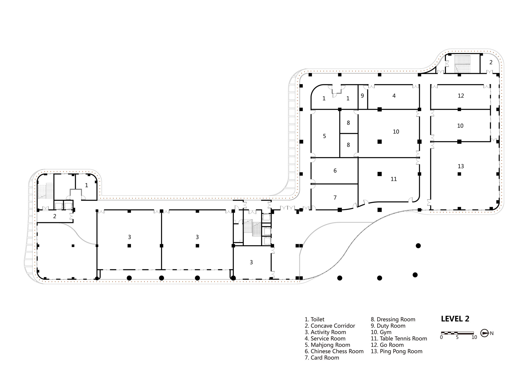 广西南宁老年大学及活动中心-广西南宁老年大学及活动中心平面第33张