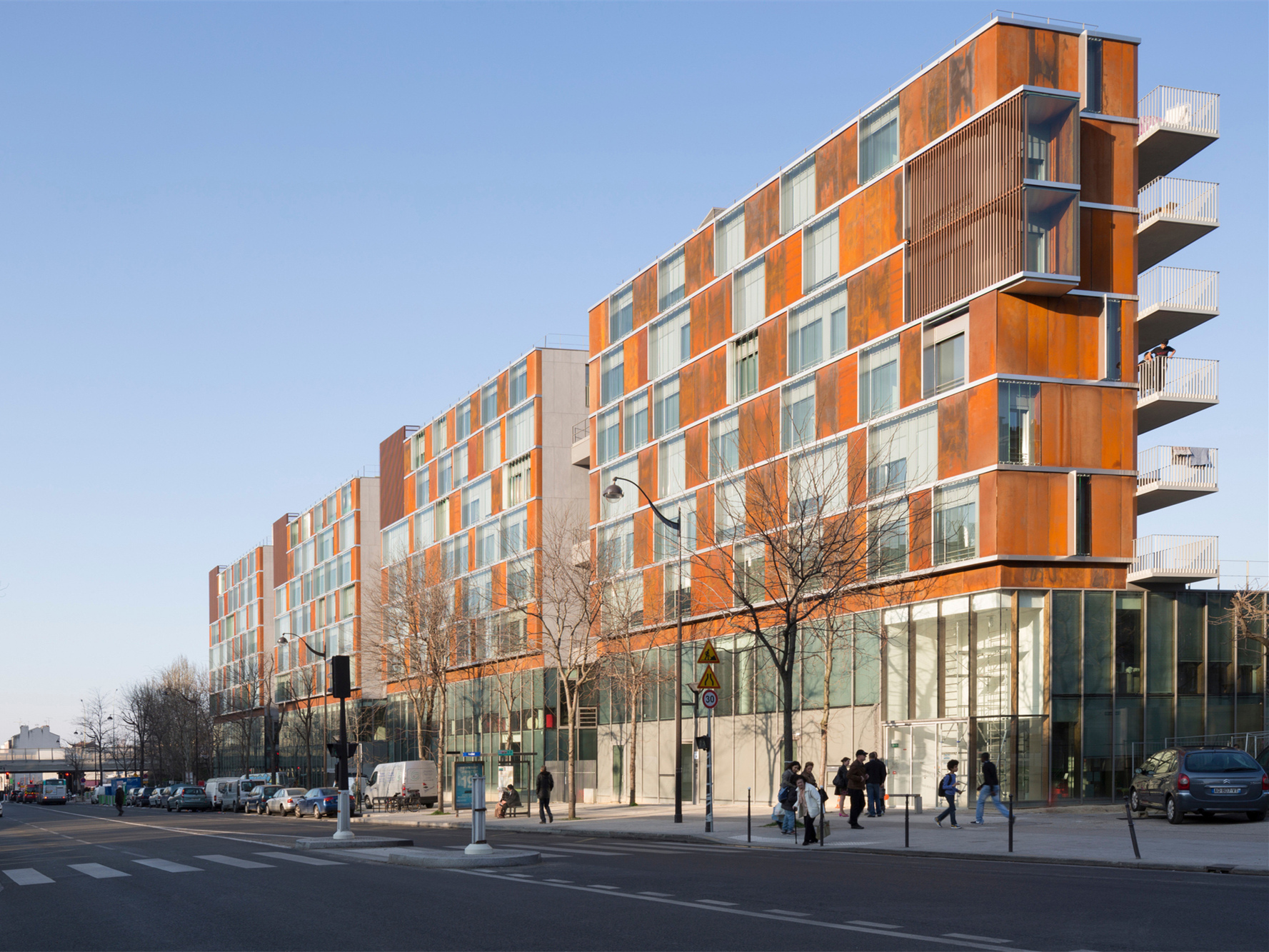 [分享]法国蒙马特区混合使用建筑