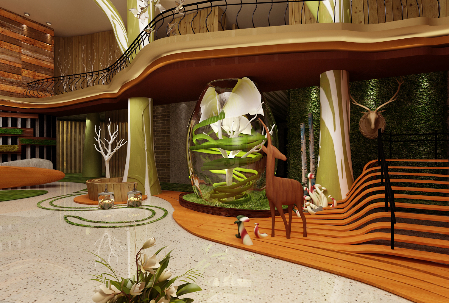 [分享]绿野仙踪—童话森林主题酒店设计