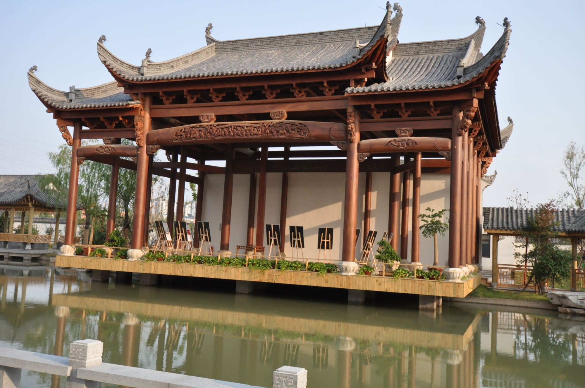 徽派建筑会所-老建筑复新-建筑设计作品-筑龙建筑设计论坛