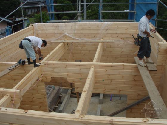 日本小木屋建造过程浏览_39