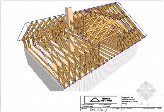 [挪威]一栋轻木结构住宅冬季施工建造全过程_13