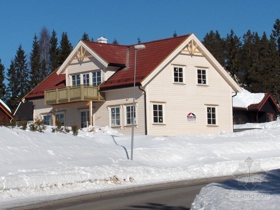 [挪威]一栋轻木结构住宅冬季施工建造全过程_58