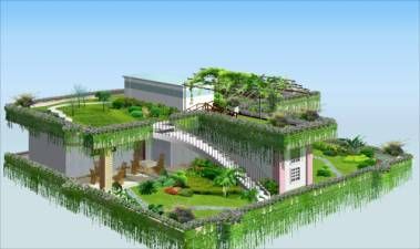 楼顶绿花园资料下载-广州今年扩建空中花园 老城区杂乱形象将改观