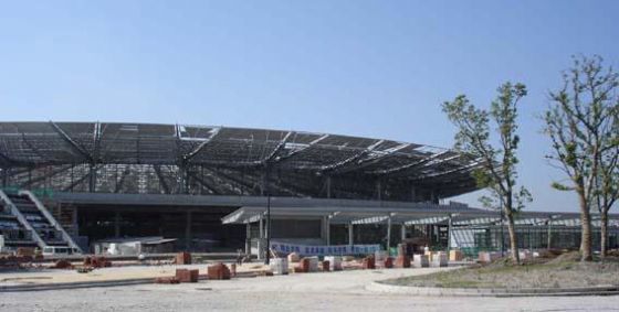 滑铁卢国际车站资料下载-世界首个圆形屋顶车站年底基本建成