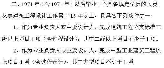 全国一级注册结构专业资料下载-2006年度全国一级注册结构工程师执业资格考试基础考试报考条件