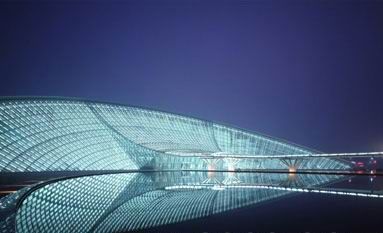 天津博物馆CAD资料下载-日本建筑师高松森设计的天津博物馆新馆完工