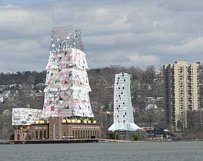 纽约最高住宅楼资料下载-Alsop在纽约哈得逊河畔设计大型住宅楼