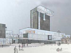 纽约Morphosis建筑事务所资料下载-Williams Tsien事务所设计芝加哥大学新的艺术中心
