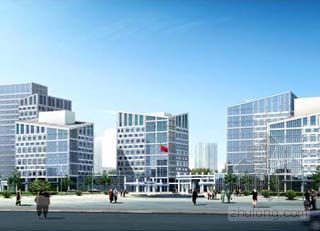 行政办公综合楼建筑设计资料下载-天水市会展中心·行政中心 建筑设计方案