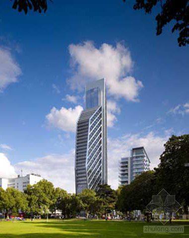 英国著名建筑师福斯特资料下载-福斯特事务所在伦敦西部设计40层的Ealing大厦