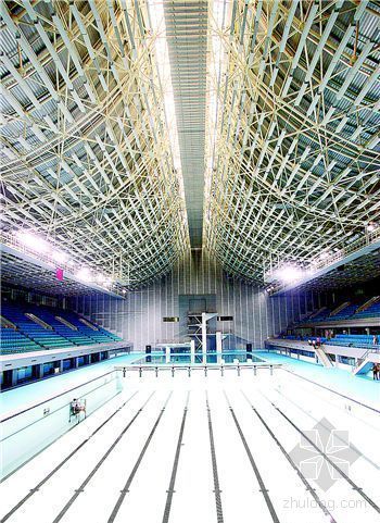 游泳馆设计莱比锡东游泳馆资料下载-结伴水立方——记改扩建竣工的英东游泳馆